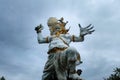 Giant statue and God Rama Hindu folklore . The iconic symbol of the city of Gianyar, Bali