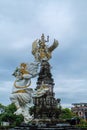 Giant statue and God Rama Hindu folklore . The iconic symbol of the city of Gianyar, Bali