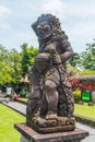 Giant Statue at Pura Taman Ayun Temple