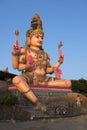 A giant statue of Shiva. Trincomalee