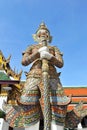 Giant Statue at Wat Phar kaew