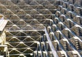 Giant stepwell of abhaneri in rajasthan, india Royalty Free Stock Photo