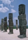 Giant stone sculptures Royalty Free Stock Photo