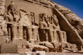 Giant Stone Statues at Temple of Kom Ombo