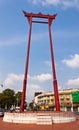 Giant swing ,Bangkok Thailand Royalty Free Stock Photo