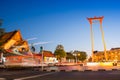 Giant Swing and Suthat Temple at Twilight Time