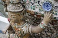 Giant, Titan Statue at Wat Arun in Thailand.