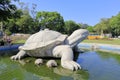 Giant tortoise sculpture, adobe rgb