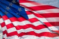 Giant Usa American flag stars and stripes background Royalty Free Stock Photo