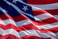 Giant Usa American flag stars and stripes background Royalty Free Stock Photo