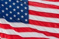 Giant Usa American flag stars and stripes background Royalty Free Stock Photo