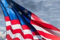 Giant Usa American flag stars and stripes background Royalty Free Stock Photo