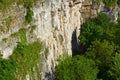 Giant vertical rocky walls