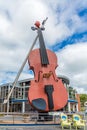 Giant Violin in Sydney, Nova Scotia