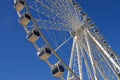 Giant white ferris wheel at Southbank Parkland Royalty Free Stock Photo
