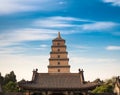 Giant wild goose pagoda in sian