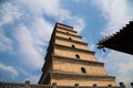 Giant Wild Goose Pagoda. Xian (Sian, Xi'an),Shaanxi province, China Royalty Free Stock Photo