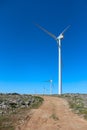 Giant Wind Mills Royalty Free Stock Photo