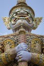 Giant Yaksha Demon Statue