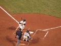 Giants batter Bengie Molina stands ready to hit