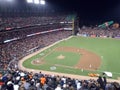 Giants batter stands set in batter box preparing for incoming p