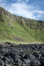 Giants, Causeway, National park landscape Royalty Free Stock Photo