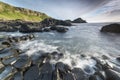 The Giants Causeway North Ireland landscape Royalty Free Stock Photo