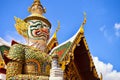 Giants in Grand palace and Wat Pra Keaw, Bangkok Royalty Free Stock Photo
