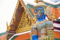 Giants in Grand palace and Wat Pra Keaw Royalty Free Stock Photo