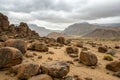 Giants Playground, Stone Desert in Namibia Royalty Free Stock Photo