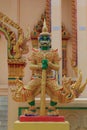 Giants sculture in temple of Kalasin , Thailand