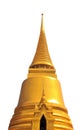 Giants sholder chedi isolate Royalty Free Stock Photo