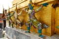 Giants in Wat Phra Kaeo, Bangkok