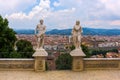 Giardino Bardini with aerial view over Florence