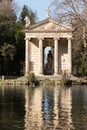 Giardino del Lago in Rome Italy Lake