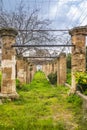 Giardino Giacomo D\'Atri is a garden at Episcopio Castle, Grottaglie Italy Royalty Free Stock Photo