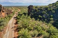 Gibb River Road part of Savannah Way Road Royalty Free Stock Photo