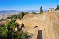 Gibralfaro Castle in Malaga, Spain