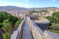 Gibralfaro Castle in Malaga, Spain