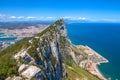 Gibraltar aerial view Royalty Free Stock Photo