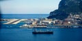 Gibraltar airport Royalty Free Stock Photo