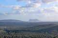 Gibraltar from Castellar de la Frontera, Spain Royalty Free Stock Photo
