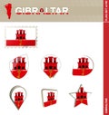 Gibraltar Flag Set, Flag Set #190