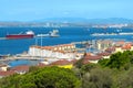 Gibraltar harbour district.