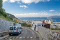 Gibraltar - January 12, 2020: Entry to Gibraltar Nature Reserve