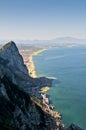 Gibraltar landscape Royalty Free Stock Photo