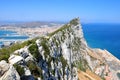 Famous Rock of Gibraltar.