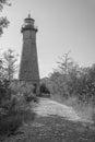 Gibraltar Point Lighthouse, Toronto, Ontario BW