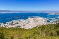 Gibraltar port Mediterranean Sea travel traveling town overview