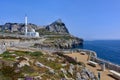 Gibraltar Rock as Seen from Europa Point Royalty Free Stock Photo